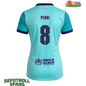 Barcelona Pedri Gonzalez #8 Tredje Tröja Kvinnor 2026-27 Kortärmad
